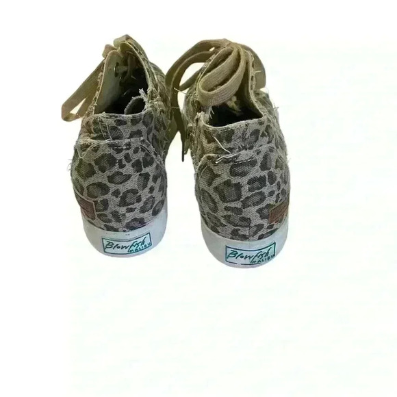 Blowfish Malibu Maxellar Leopard Print Sneakers Size 9.5 - Picture 4 of 5